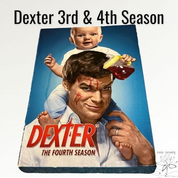 Dexter 3rd & 4th Season DVD Set - Michael C. Hall - Picture 3 of 9